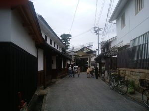 倉敷 えびす通 商店街 倉敷美観地区からの入り口