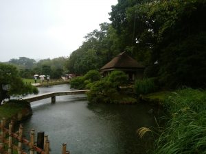岡山後楽園 廉池軒