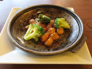 にんにくのオイル焼き 舞浜ユーラシアにて