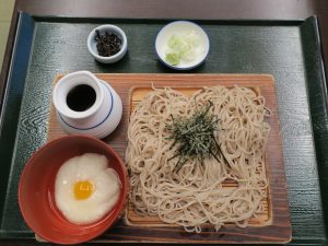 ざるとろろそば 箱根湯本温泉 天成園にて
