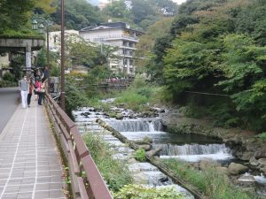 箱根湯本温泉 天成園 温泉街への道のり  Canon PowerShot G9Xで撮影
