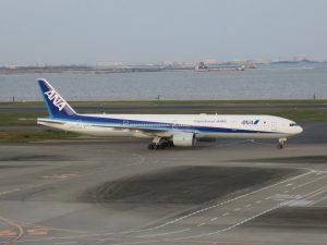 B777-300 羽田空港にて撮影 Canon PowerShot G9Xで撮影