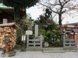 神田明神 獅子山