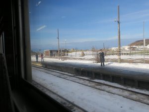JR留萌本線 留萌駅 ホーム