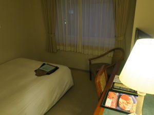 ホテルマイステイズプレミア札幌パーク(旧アートホテルズ札幌) セミダブルルーム 室内 玄関から窓方向を撮影
