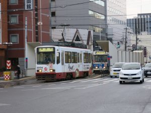 函館市企業局交通部（旧：函館市交通局） 函館駅前電停