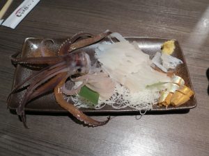 活いか刺し いか太郎にて