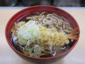 海老天そば 青森駅 そば処 八甲田にて