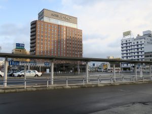 函館天然温泉 ホテルルートイン グランティア函館駅前 建物