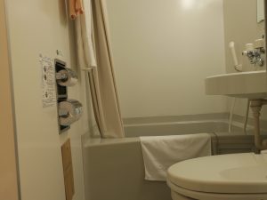 函館天然温泉 ホテルルートイン グランティア函館駅前 シングルルーム ユニットバス