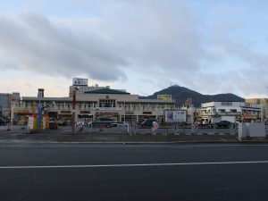 函館朝市 函館駅方向から撮影