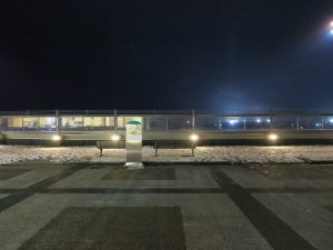 函館空港 送迎デッキ ほぼ何も見えませんでした