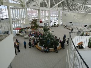 五稜郭公園 五稜郭タワー 1階館内 エレベーターホール