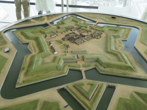 五稜郭公園 五稜郭タワー 五稜郭の模型