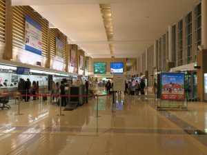 函館空港 搭乗カウンター