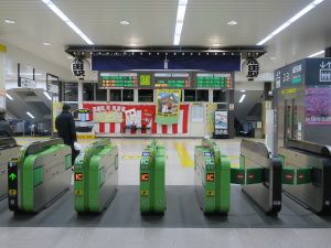 JR成田線 成田駅 改札口