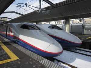 長野新幹線 E2系 あさま 長野駅にて