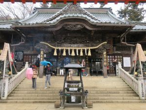 高尾山薬王院 本堂 正面から撮影