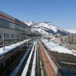 北越急行 ほくほく線 越後湯沢駅 在来線ホーム