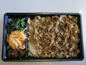 ふたごの焼肉弁当 中身