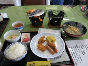 伊豆山温泉 うみのホテル中田屋 朝食 バイキングの一例
