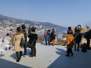 アタミロープウェイ 山頂駅 展望台