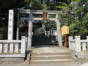 湯前神社 大鳥居