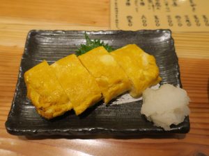 玉子焼き 小木曽製粉所にて