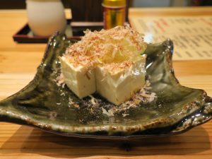 冷奴 小木曽製粉所にて