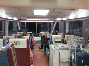 長野電鉄 1000系 特急ゆけむり 展望席