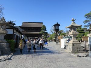 信濃 善光寺 駒返り橋