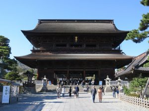 信濃 善光寺 山門