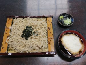 更級とろろそば 手打ち蕎麦 大丸にて