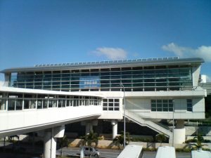 ゆいレール 那覇空港駅 10年前の駅舎