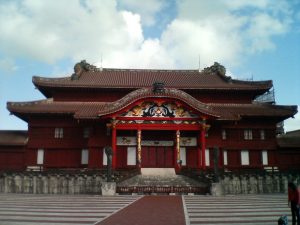 首里城公園 10年前の首里城正殿