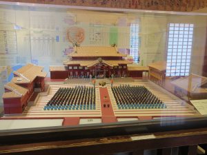 首里城公園 首里城全体の模型