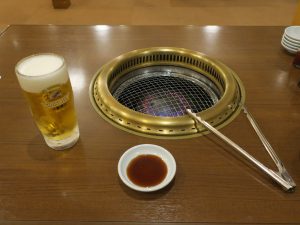 東京健康ランド まねきの湯 焼肉コーナー