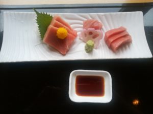 本マグロのお造り 舞浜ユーラシアにて