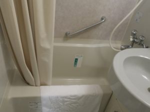 アパホテル大阪肥後橋駅前 シングルルーム バスタブ