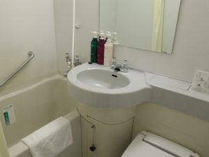 アパヴィラホテル 淀屋橋 シングルルーム ユニットバス