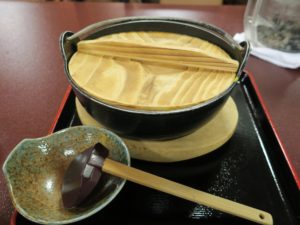 ほうとう 石和温泉 薬石の湯 瑰泉にて