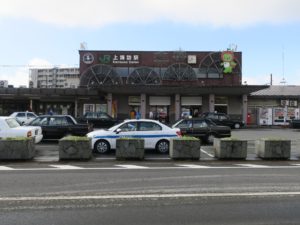 JR中央東線 上諏訪駅 駅舎