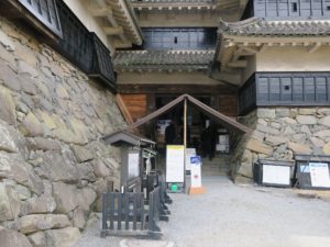 松本城 天守閣 入口