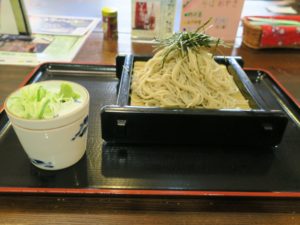 ざるそば 本格手打そば 槫木野にて