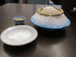 玉簾豆腐 箱根湯本温泉 天成園にて