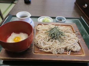 とろろそば 箱根湯本温泉 天成園にて