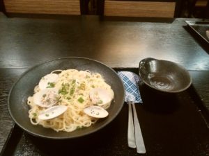 ボンゴレビアンコ 熱海・湯河原温泉 横浜みなとみらい 万葉倶楽部にて