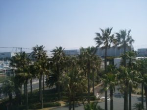 舞浜ユーラシア 玄関から外を撮影