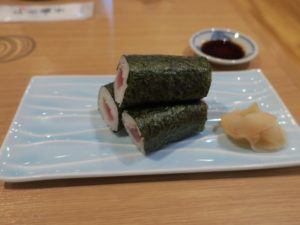 鉄火巻き テルマー湯にて