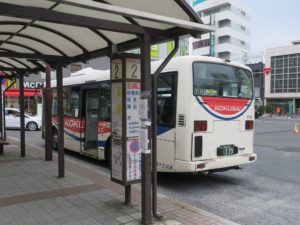 JR上越新幹線 熊谷駅 北バスターミナル 2番乗り場